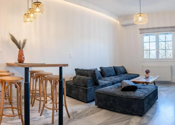 Nyaraló Noho @ Sunlit House Paros Néa Hriszí Aktí