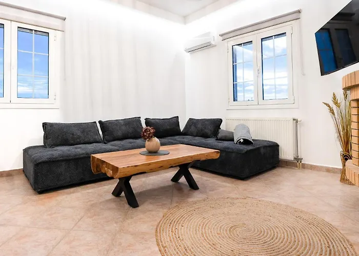 Nyaraló Noho @ Sunlit House Paros Néa Hriszí Aktí